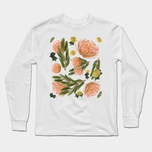 Pincushion Proteas Long Sleeve T-Shirt